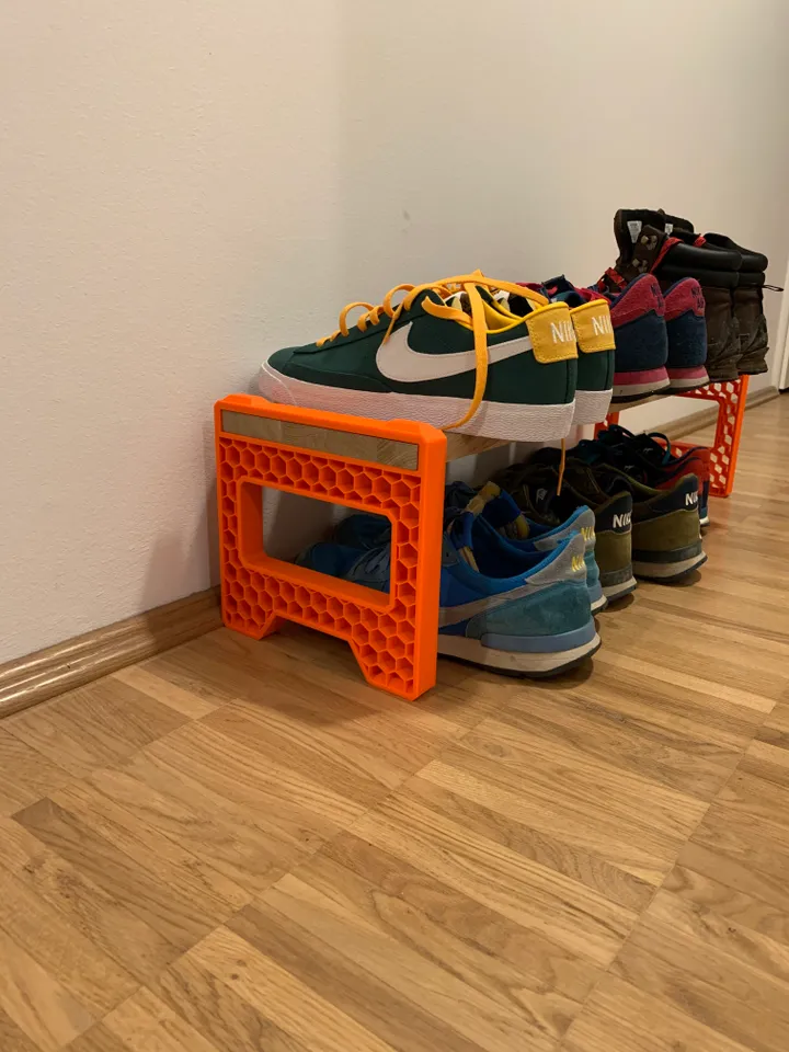 STL file Slipper rack support 👟・3D printing model to download・Cults