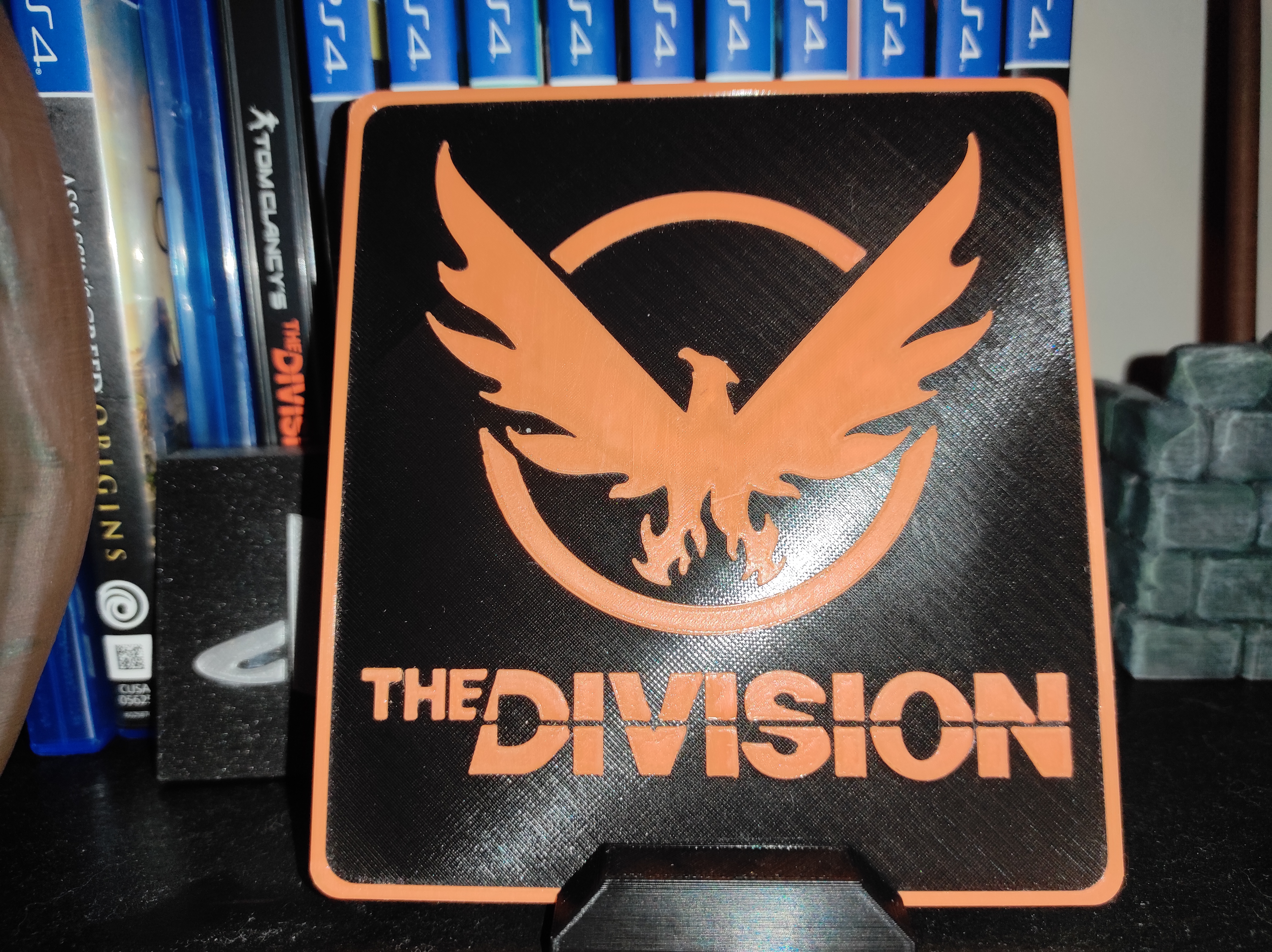 Miniatura 2 do modelo 3D The Division sign