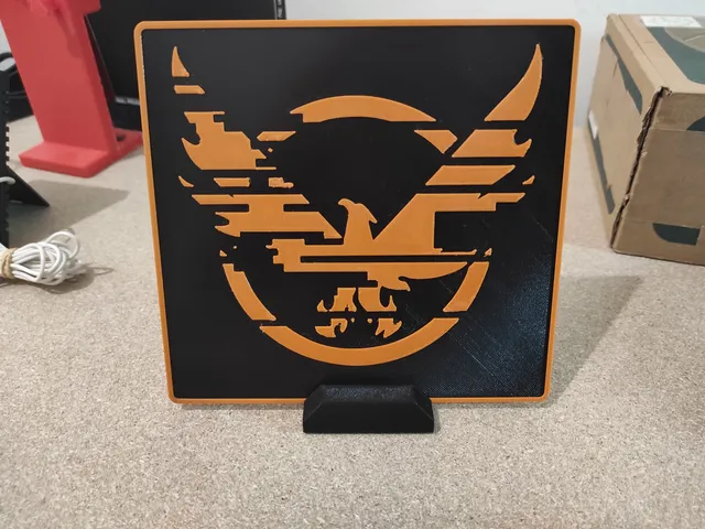 Glitchy SHD logo (The Division)
