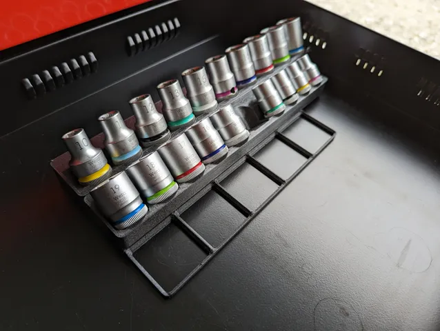 Gridfinity for Wera 3/8" Socket Set