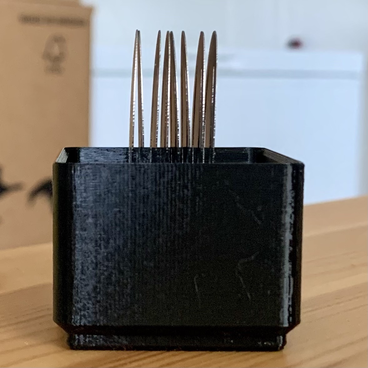 "Metal Petals" 1x1 Gridfinity Holder