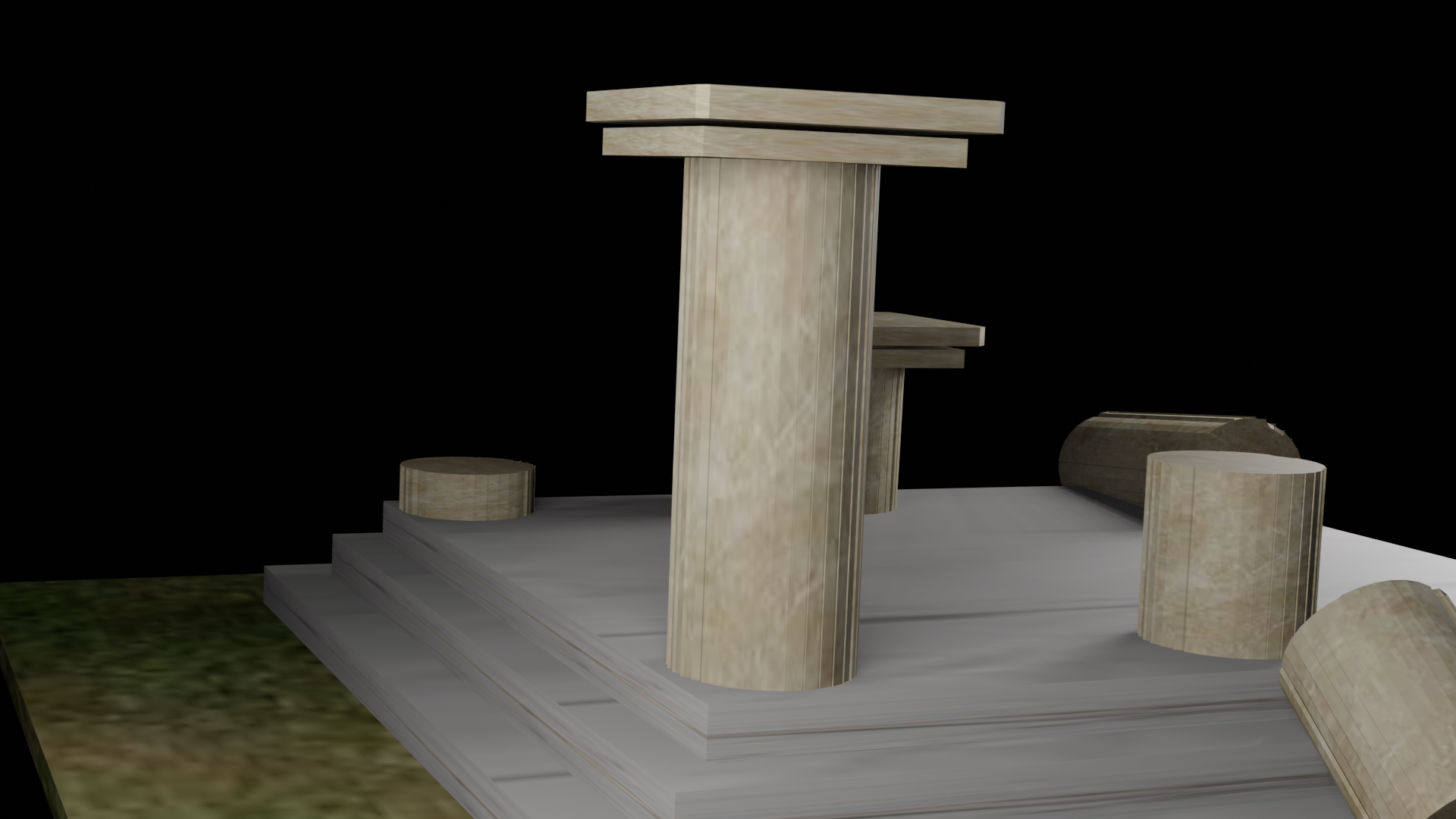 Miniatura 2 do modelo 3D Ancient Ruins