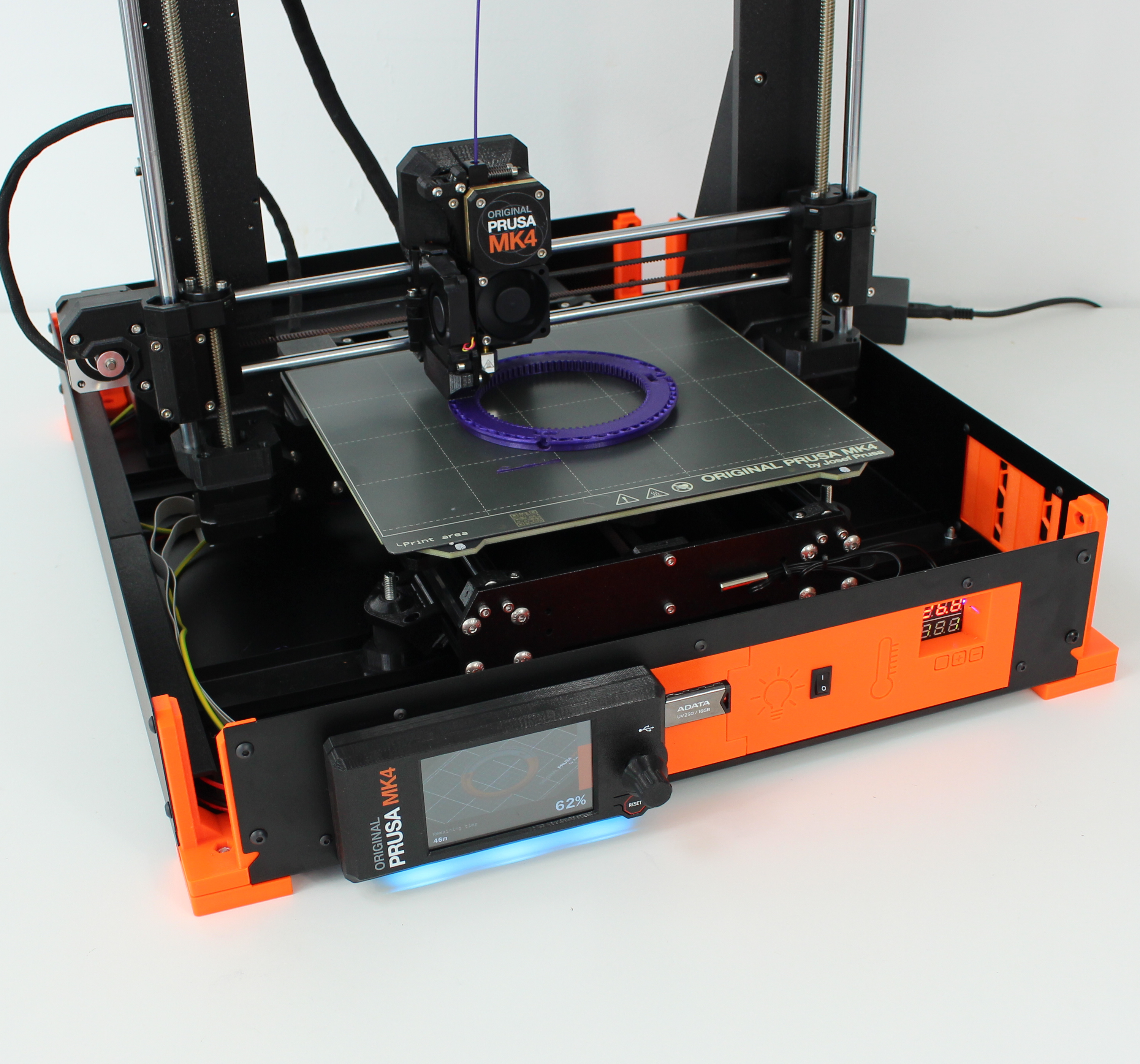 MK4 display on PrusaBox