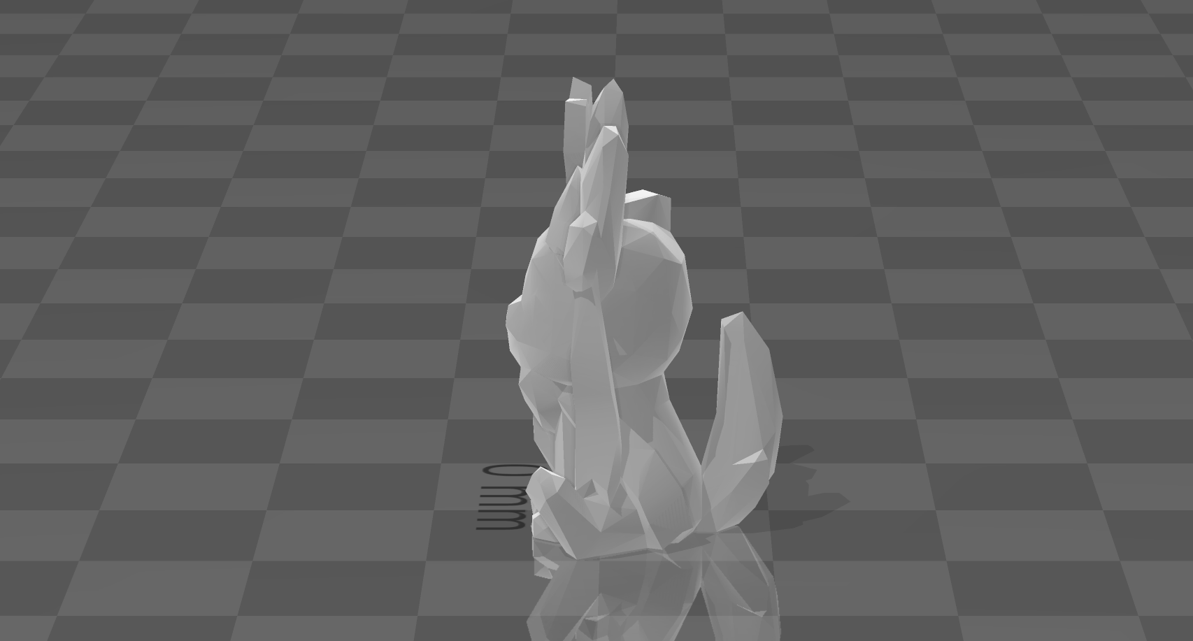 Sylveon Low Poly (pokemon) by casti's_creation | Download free STL ...