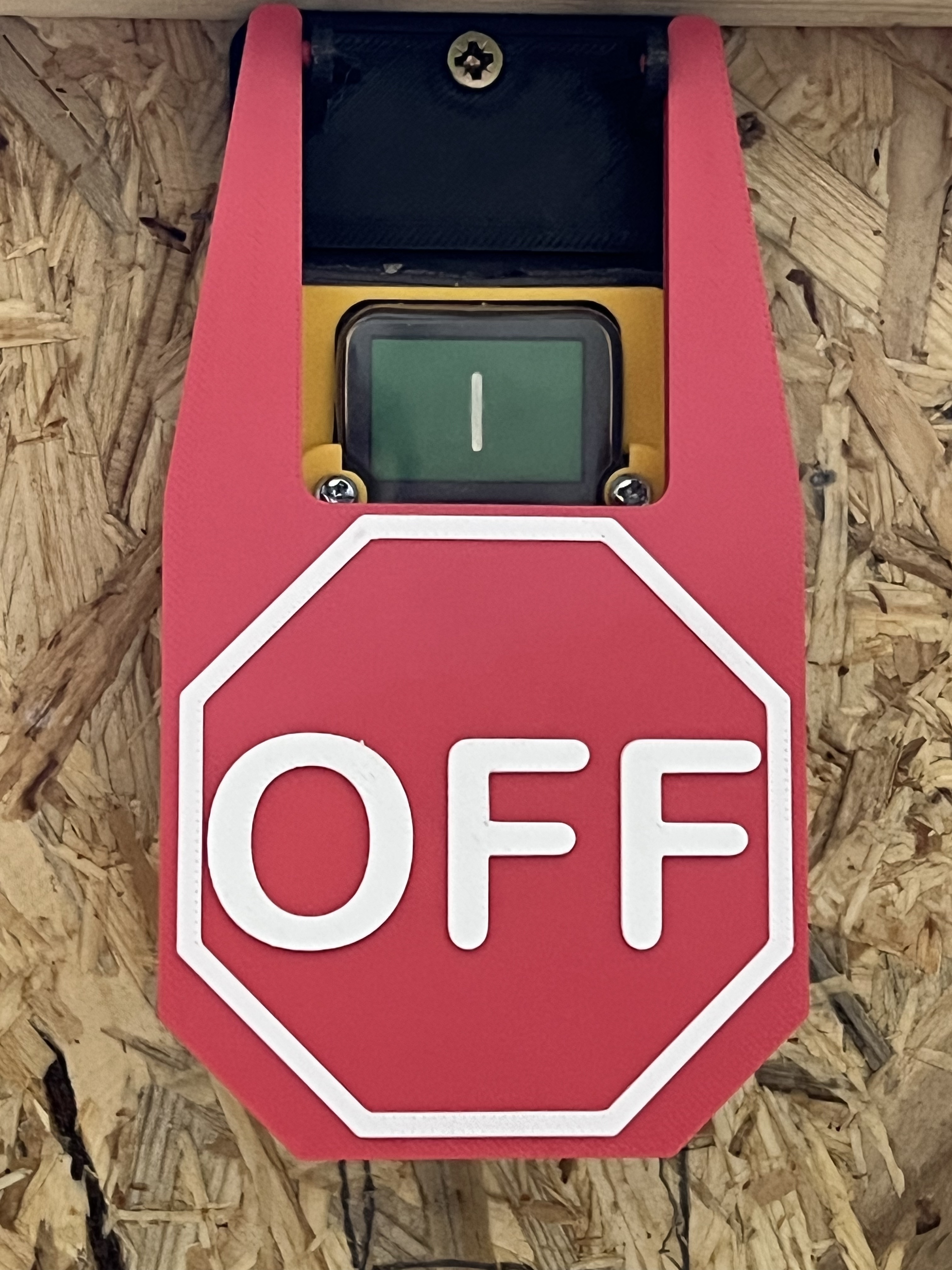 Safety power off switch - Ein Aus Schalter Maschinenschalter