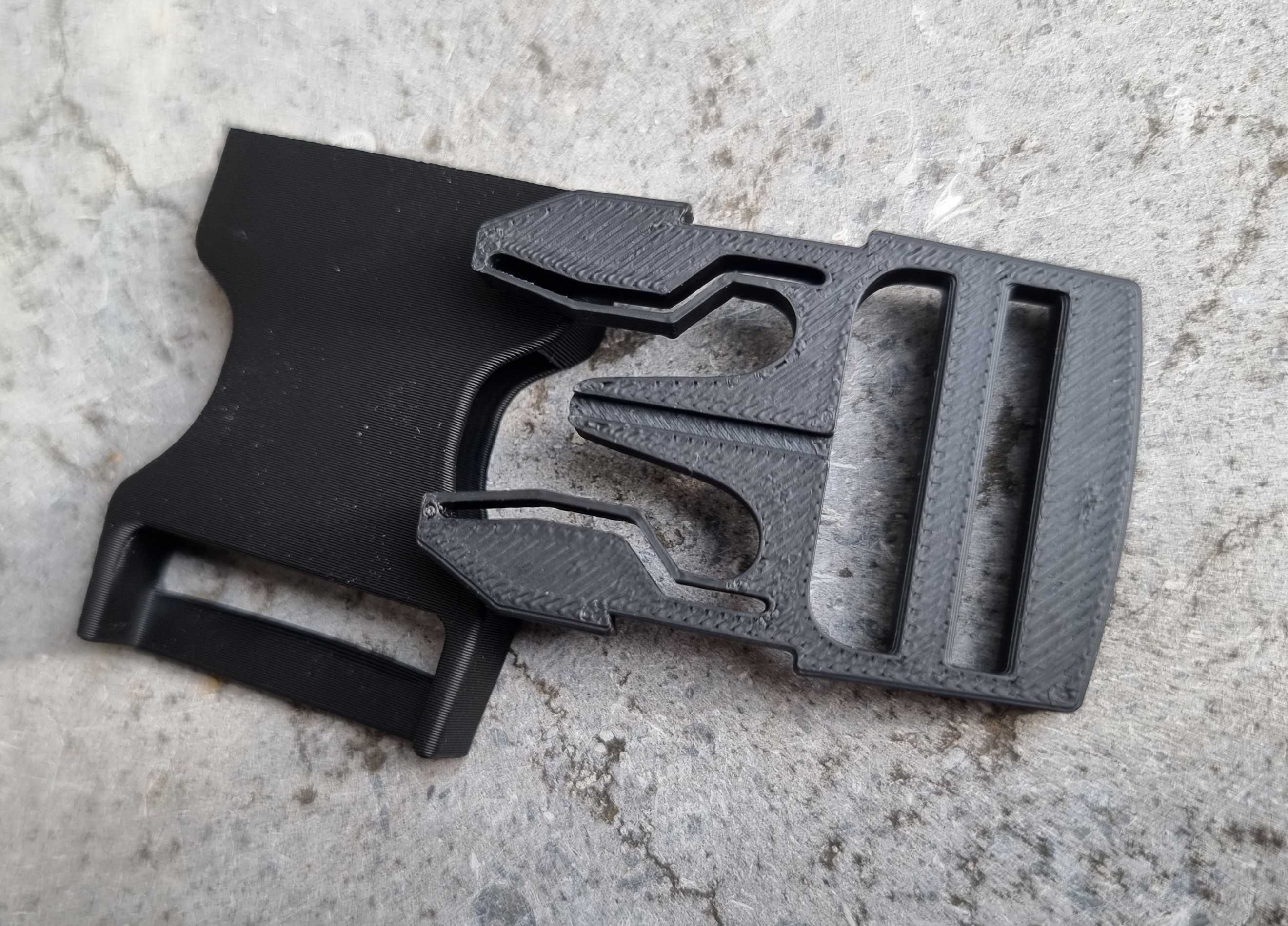 Sturdy Backpack buckle by Jerre Download free STL model