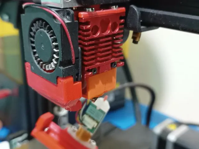 Mod to use Hotend Haldis 3D Red Lizard Q1 V6 for Voxelab Aquila S2