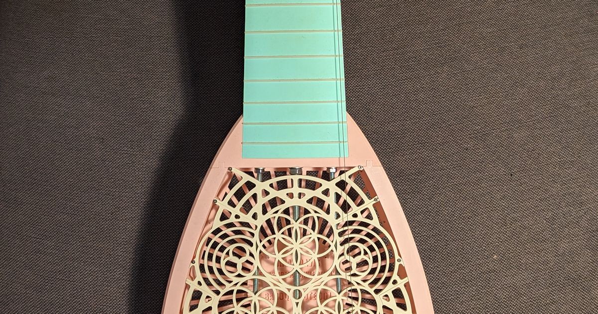 Banjolin (Banjo Mandolin) by Schreibmaschine, Download free STL model