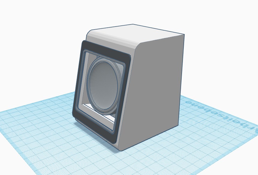 Miniatura 2 do modelo 3D SqueezeRadio