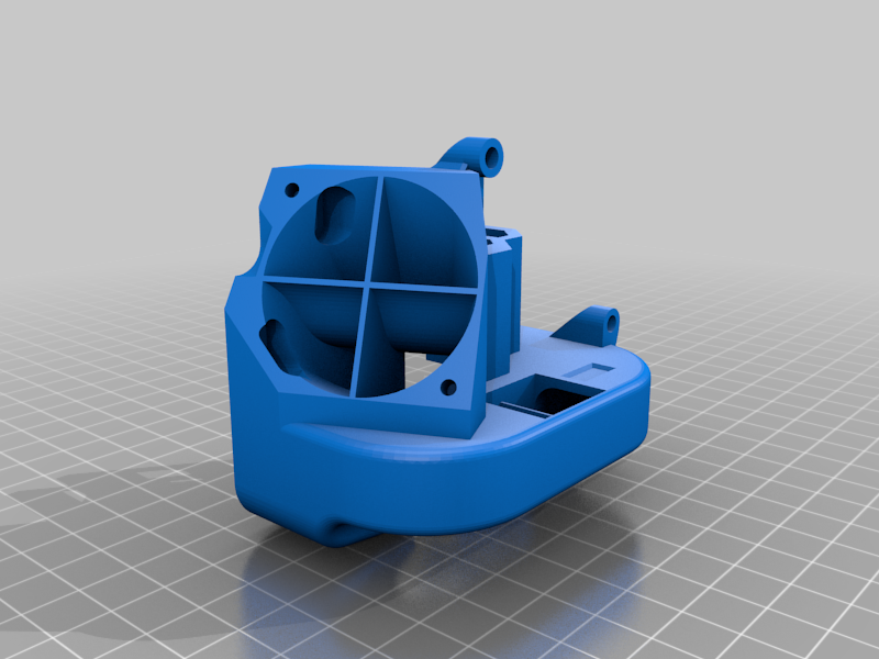 Ugly but Light, slightly modded to fit Revo Hotend