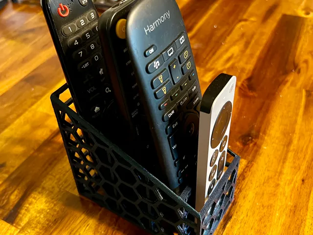 Honeycomb Remote Control Holder