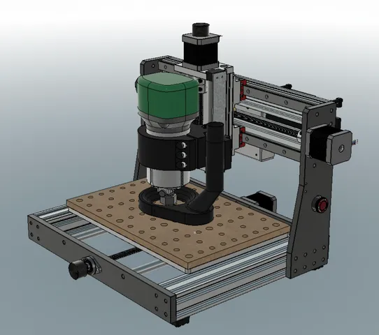 Dust Shoe for Genmitsu CNC 3020 with 65mm Spindle