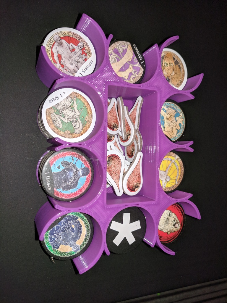 Kingdom Death Token holder by John Gisby | Download free STL model ...