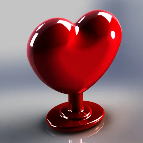 A hot heart