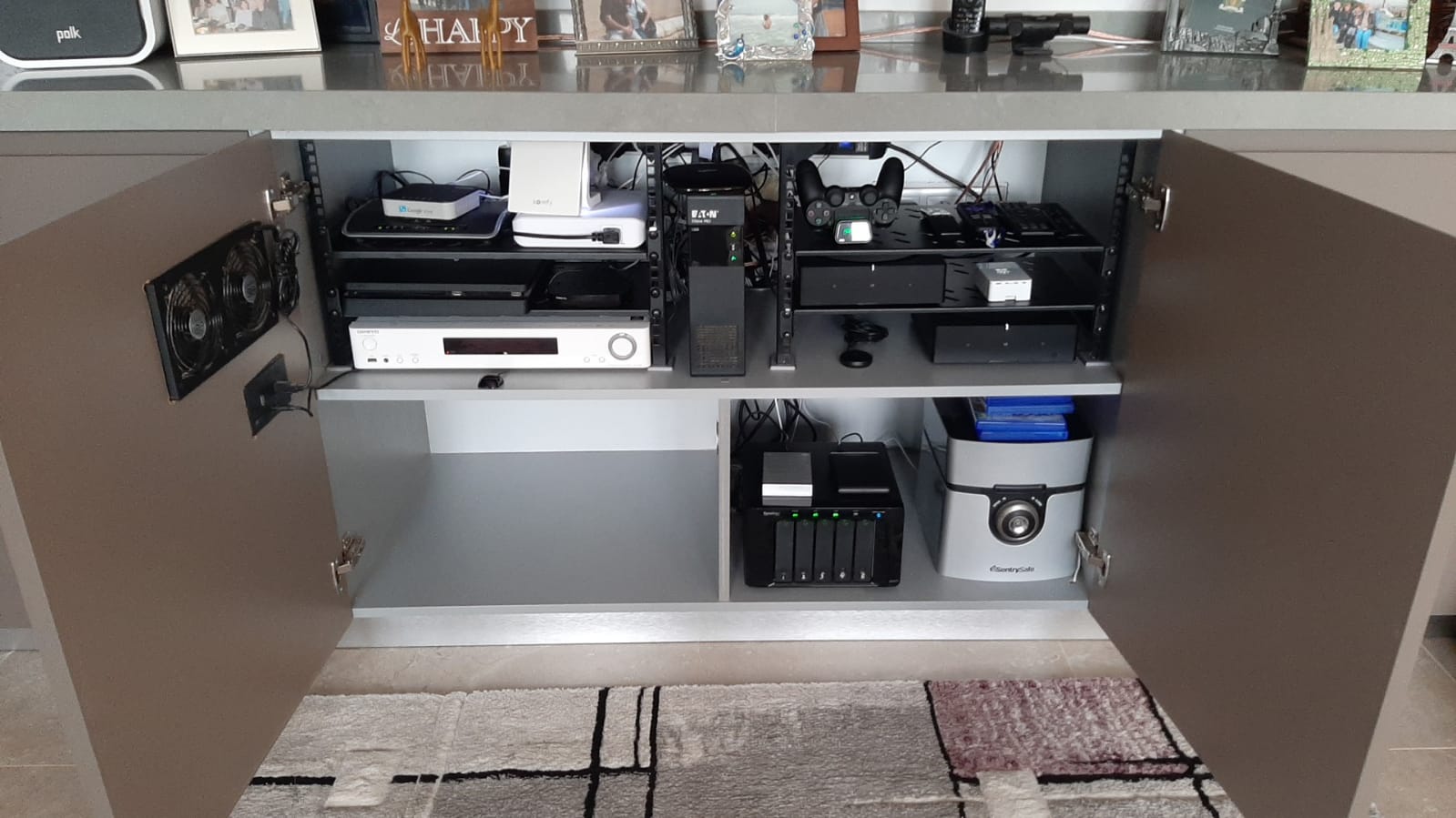 AV and Network rack profile mounts by lroy | Download free STL model ...