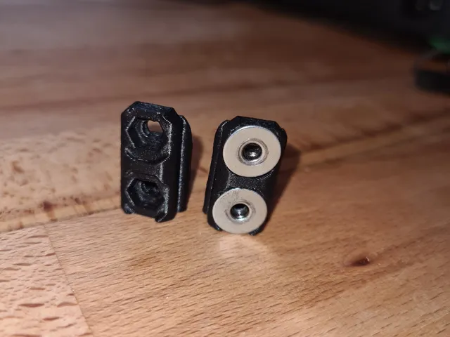 Voron 0.2 carbon fibre x-beam nut holder