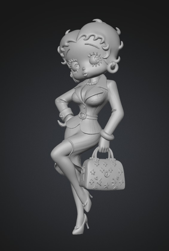 Power Suit Betty Boop