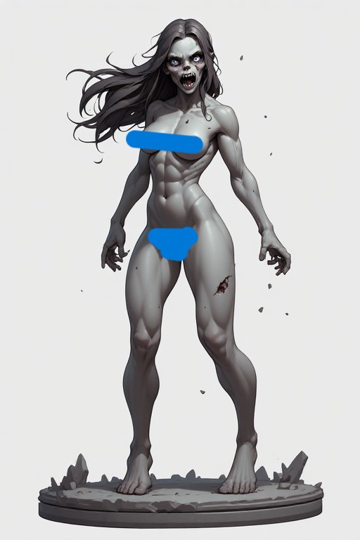 NSFW Zombie Girl