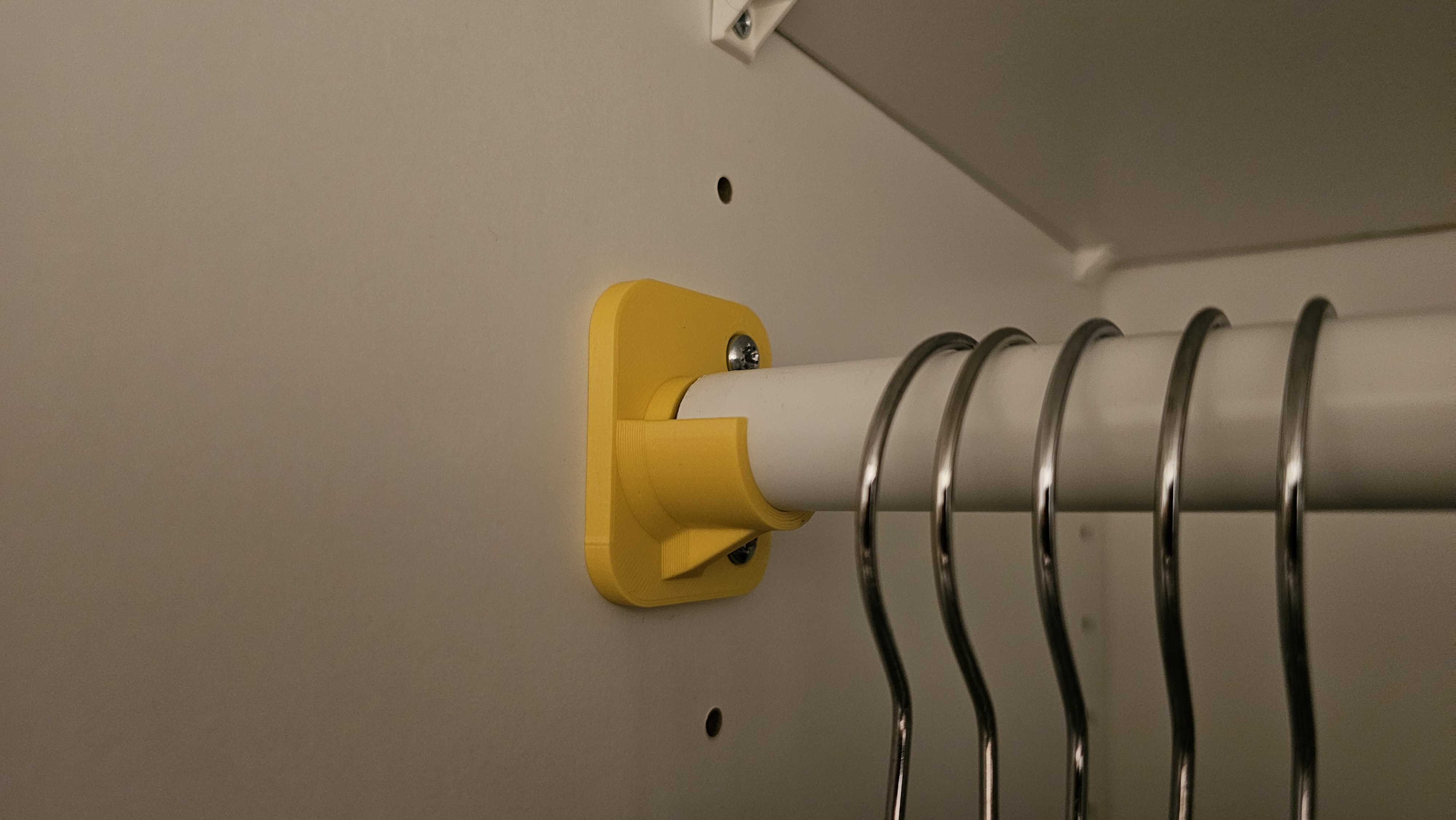 Hanger Rail Support for IKEA PAX – Ø22 mm Tube OR Oval D30 × 15 mm
