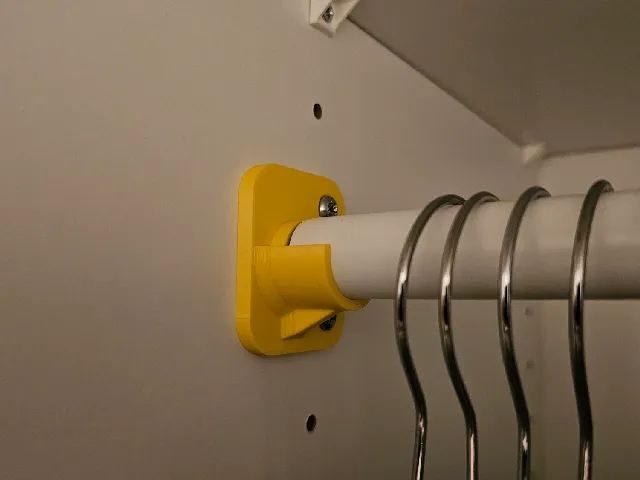 Hanger Rail Support for IKEA PAX – Ø22 mm Tube OR Oval D30 × 15 mm