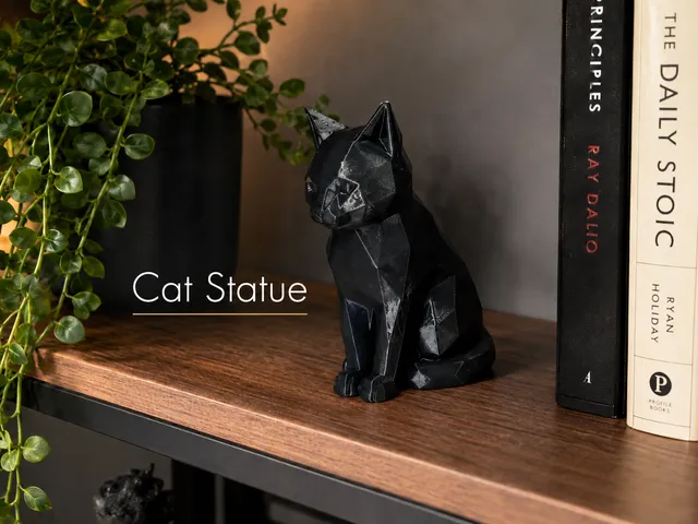Cat Statue