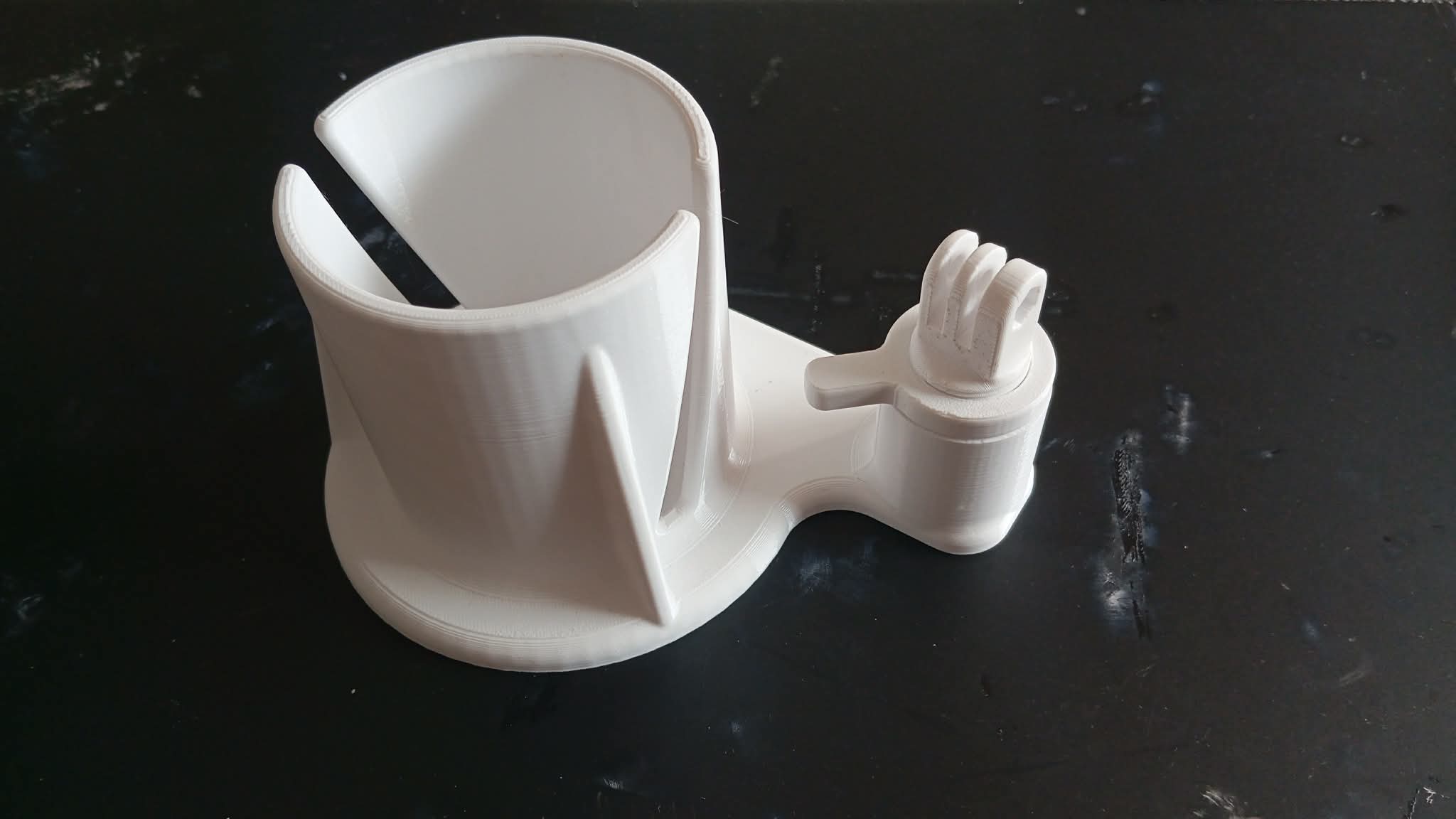 SUP cupholder with GoPro mount image 2