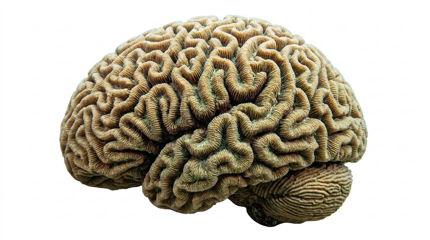 Cerebral Brain Coral  Maze