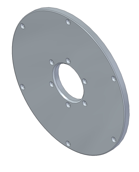 Printed Fractional Plates for 50 mm Barbel
