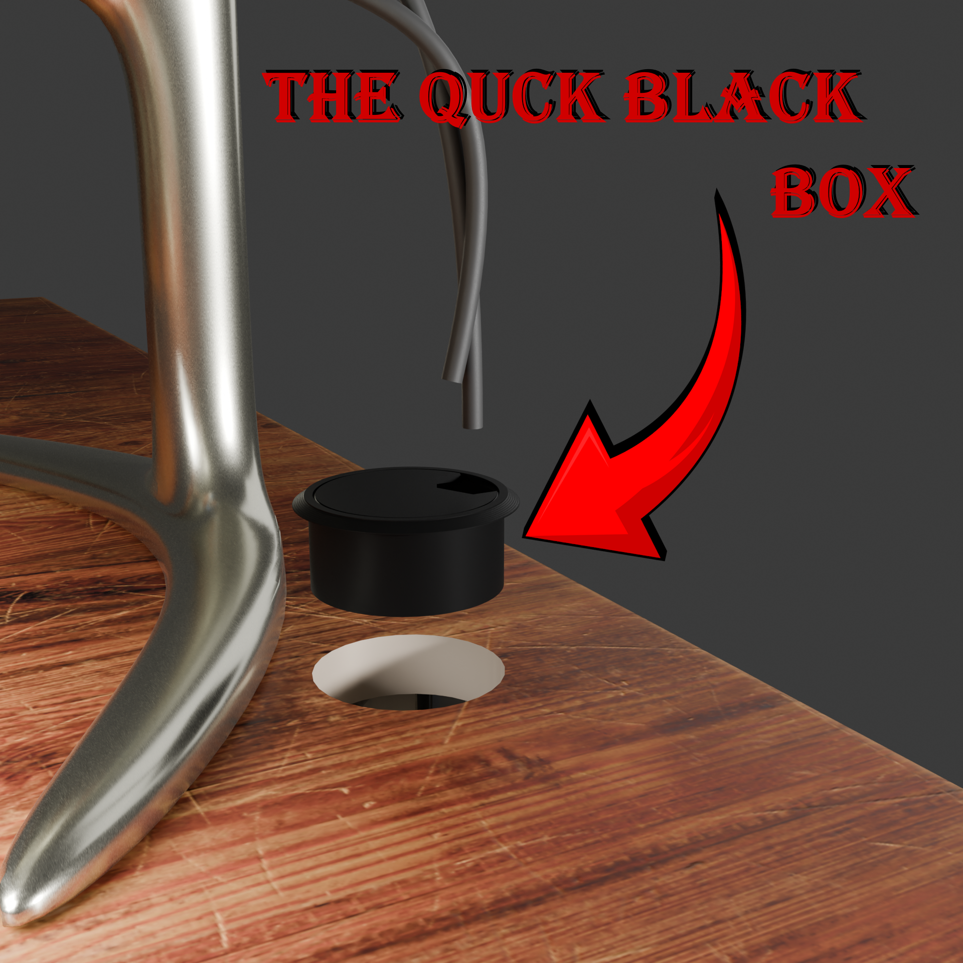 Desk Junction cable Box (mutiple sizes)