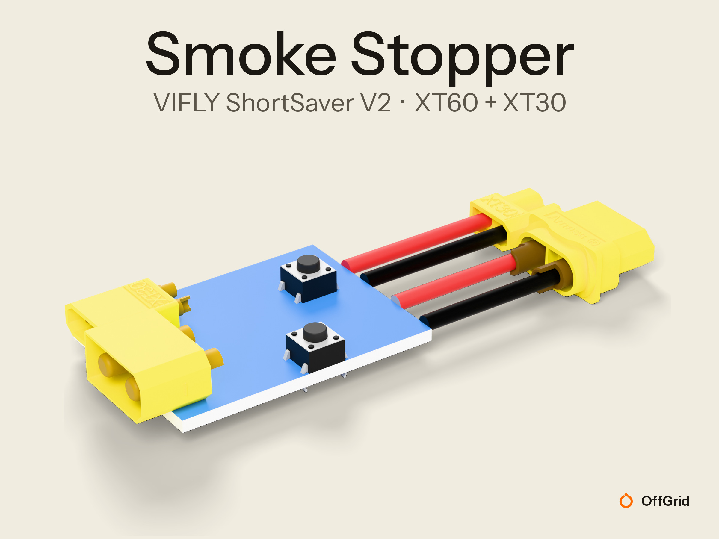VIFLY ShortSaver V2 Smoke Stopper — CAD Model