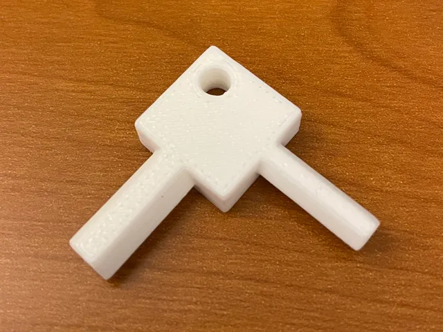 Shower dispenser replacement keys
