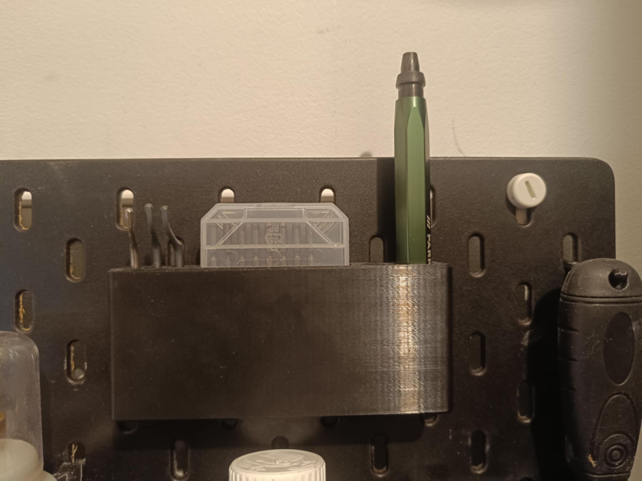 Ikea skadis parkside deburrer holder