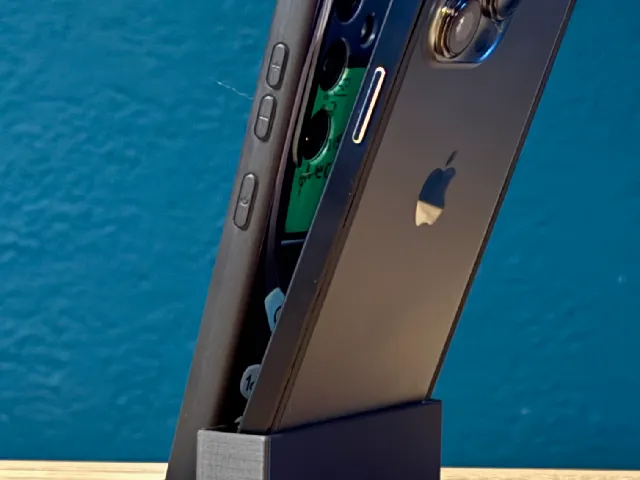 Dual phone holder for two phones