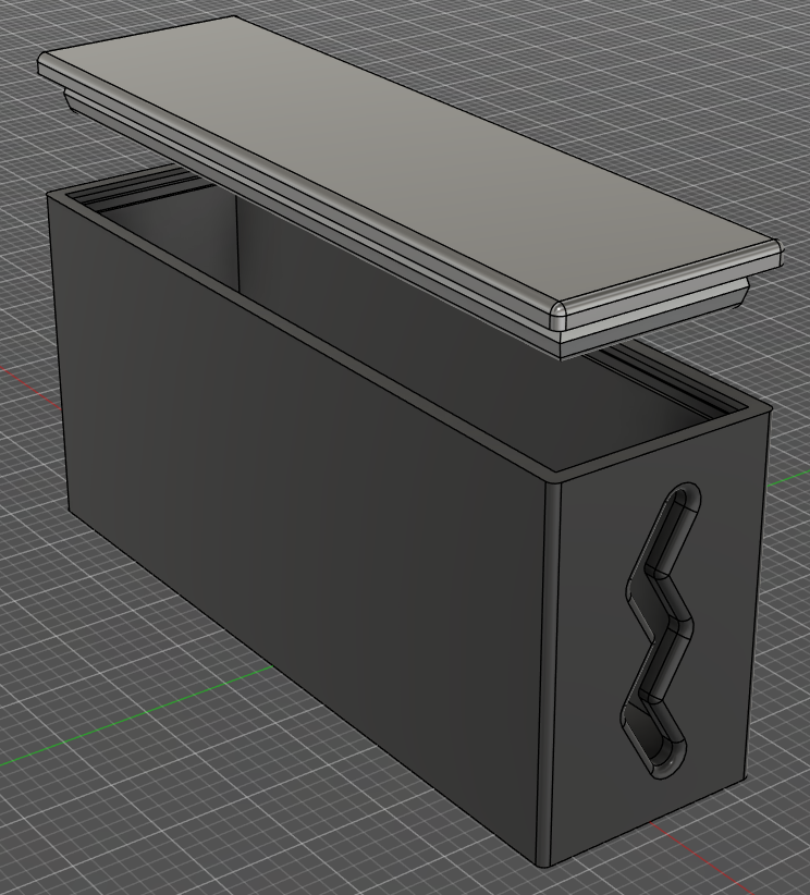 Half Razor Blade Sharps Bin