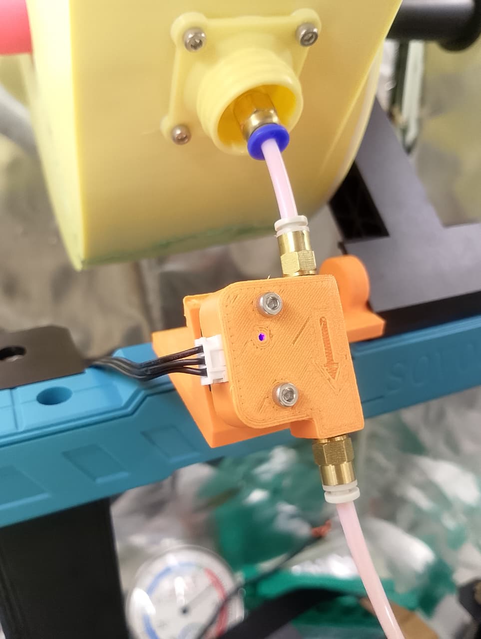 SV07 Filament Runout Sensor with Bowden Fittings