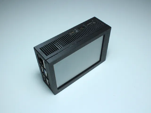 Raspberry Pi 5 case for 3.5inch Resistive Touch Display (B)
