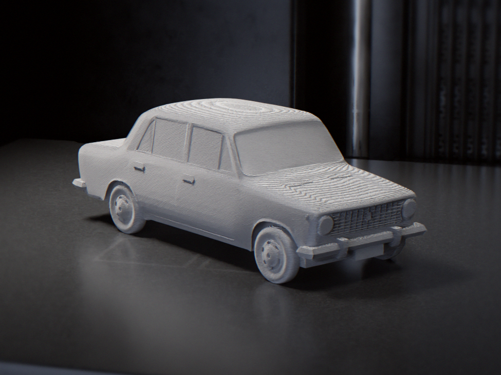 Lada 2101 - Classic Soviet Car Model