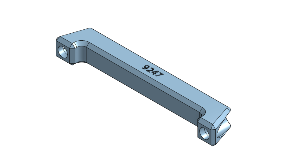 Frc robot carrying handle