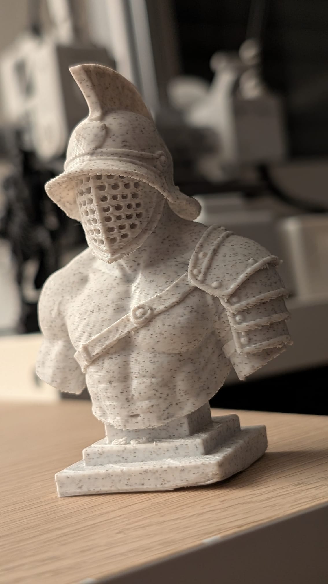 BüstenSkulptur eines Gladiators