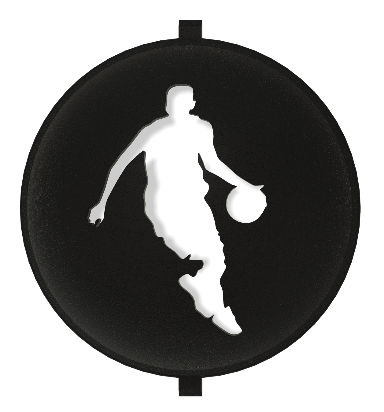 Golf - Golf Ball Stencil - Insert - Basketball - Player - Spray Only