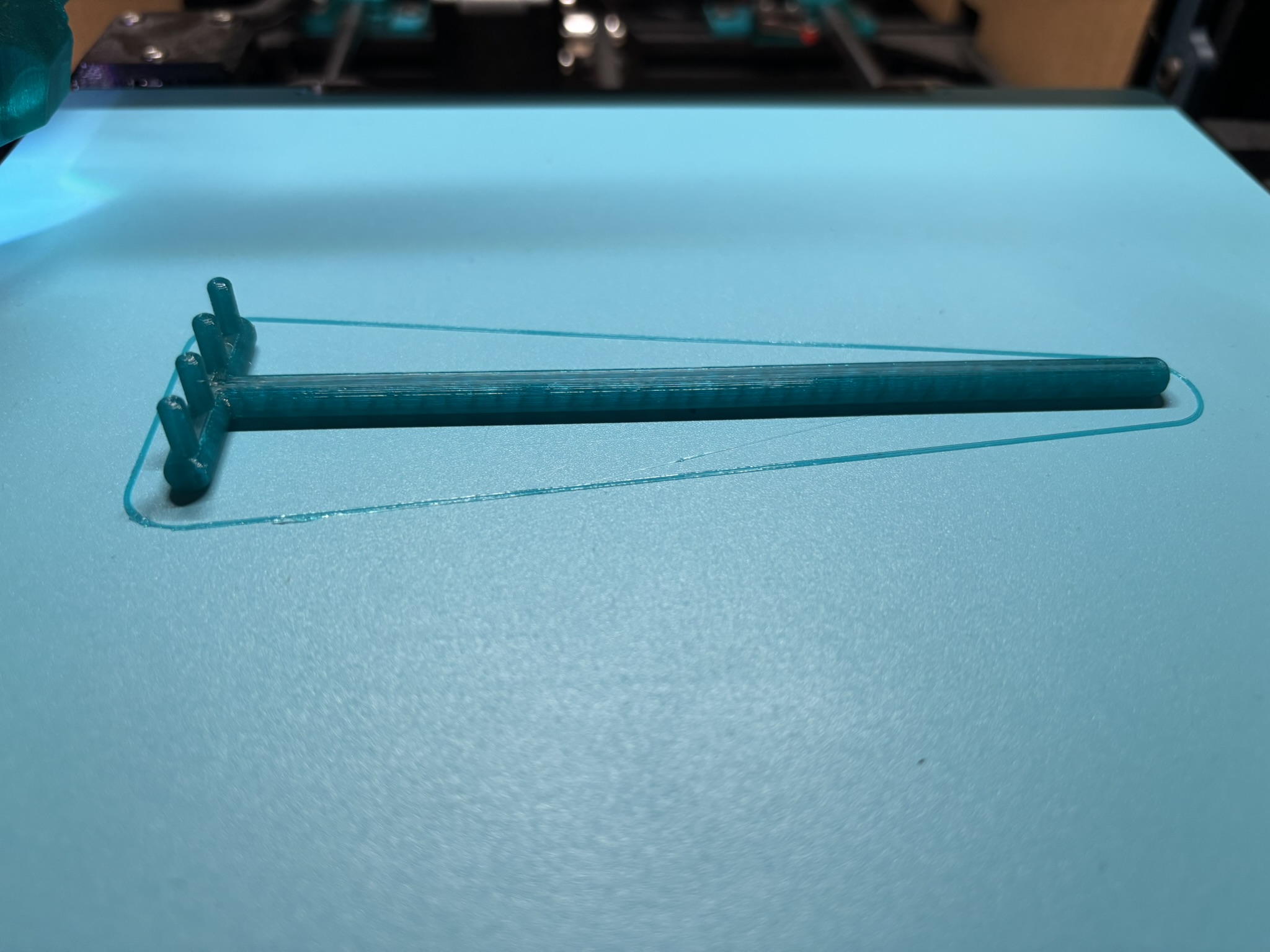mini zen garden rake optimized for 3d printing