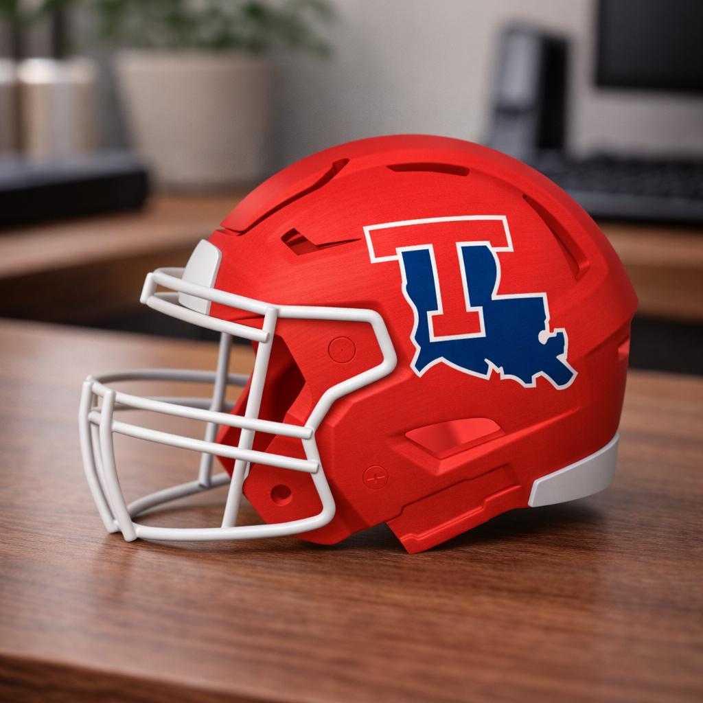 Louisiana Tech Football Helmet