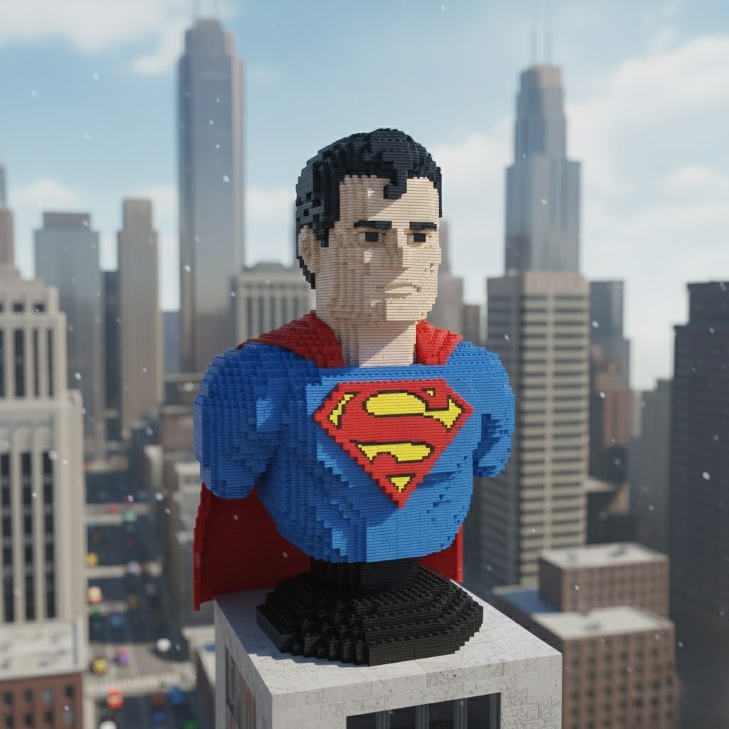 Superman (DC) - Bust Lego Collection