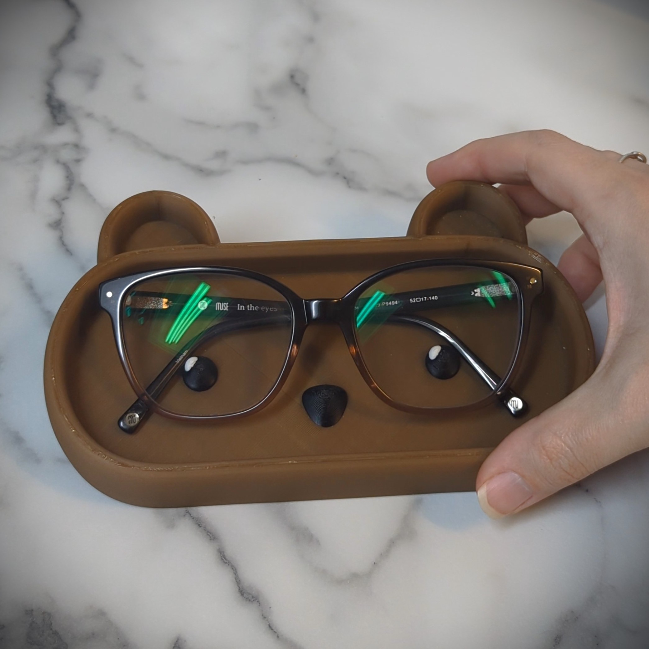 Plain Bear -Glasses/Trinket Holder