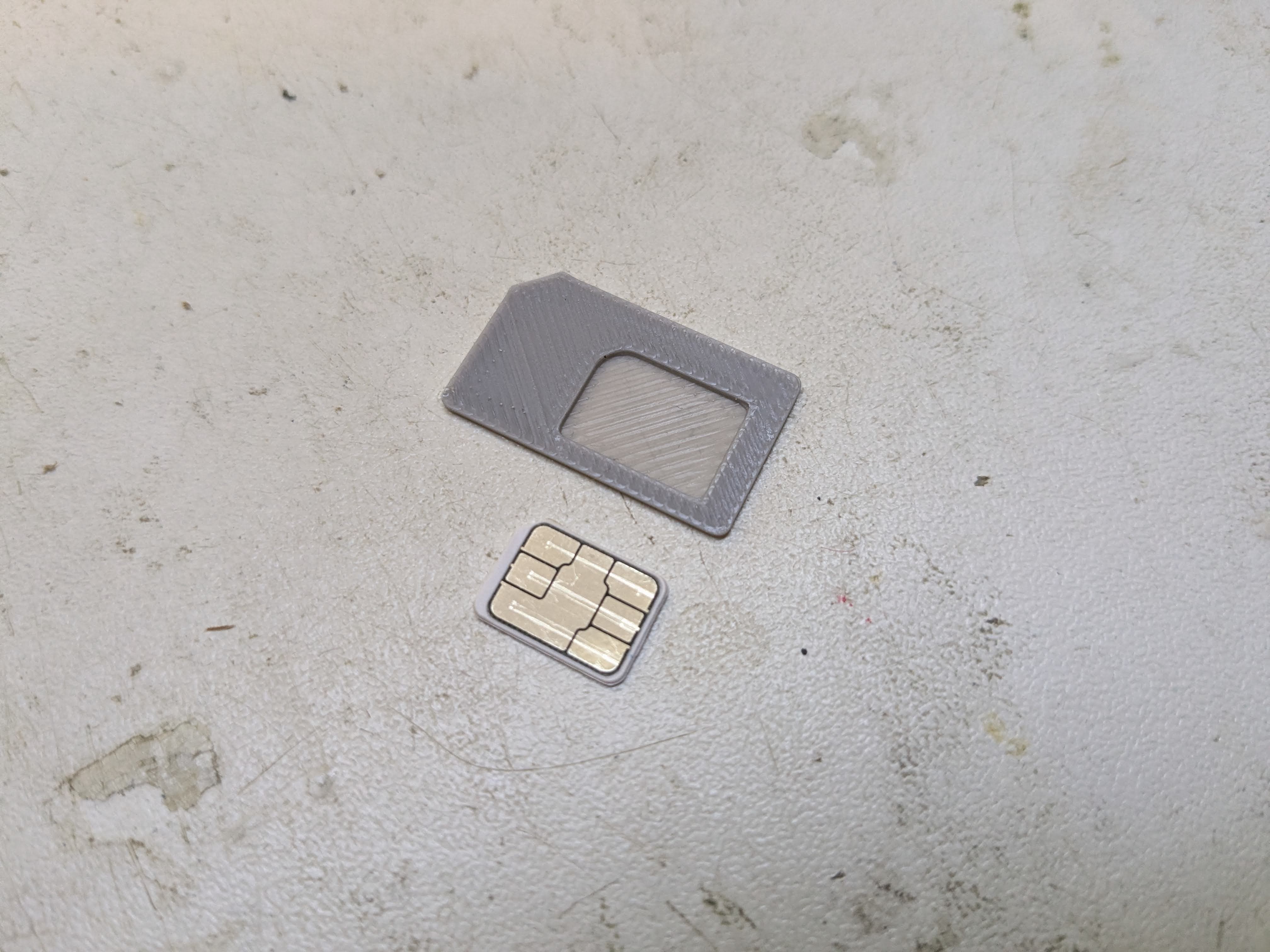 Mini to nano sim adaptor