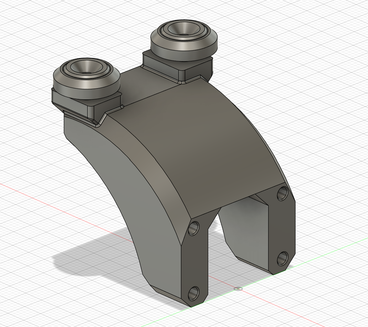 Rlaarlo Stormbreaker Wing Bushings and Mount