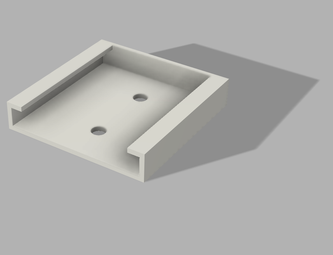 Miniatura 4 do modelo 3D Led Light controller holder