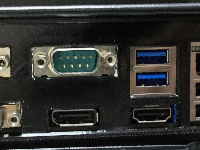 GIGABYTE H410M HD3P IO Panel