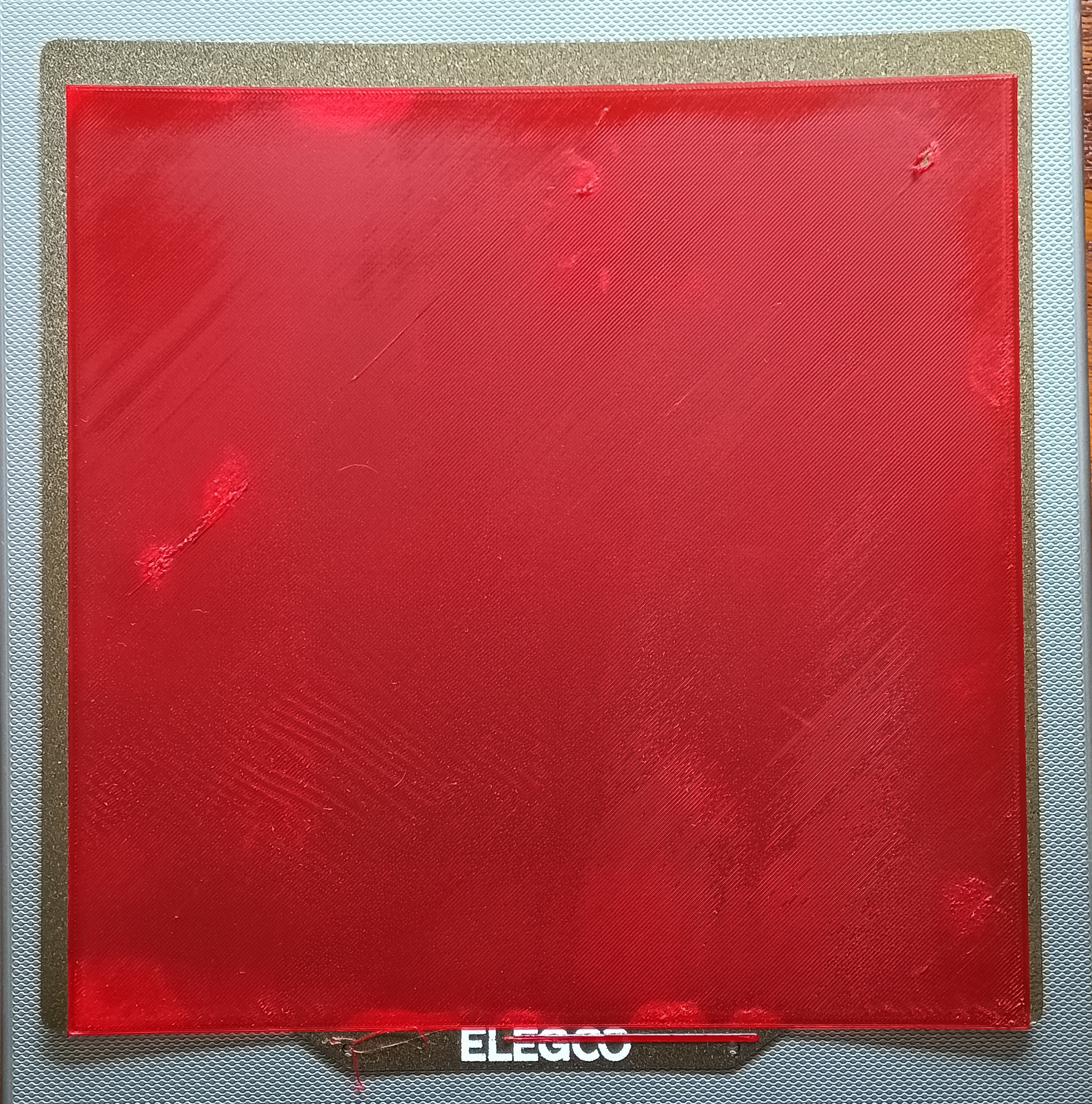 Full bed first layer for Elegoo Neptune 4 Pro