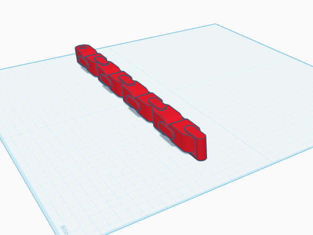 fidget snake 3D model